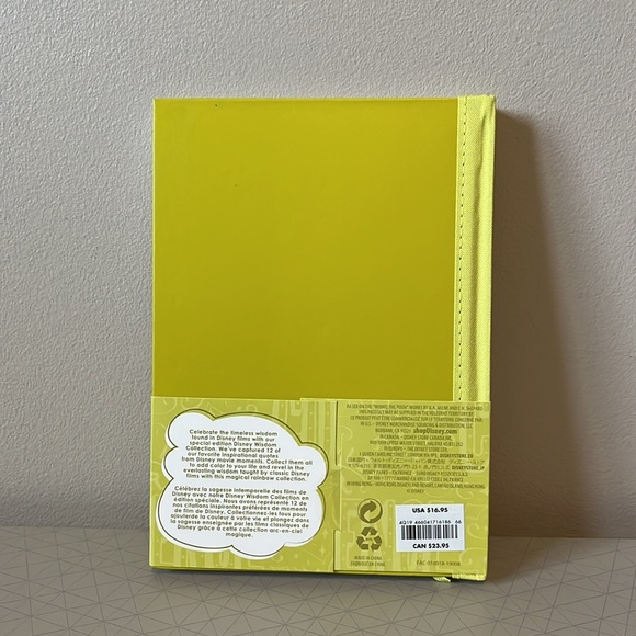 Disney Wisdom Collection Pinocchio Notebook 7/12 - Picture 2 of 2